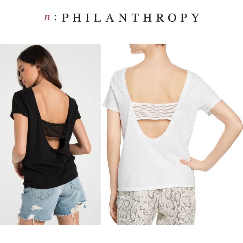 n:Philanthropy Marengo Open Back Tee